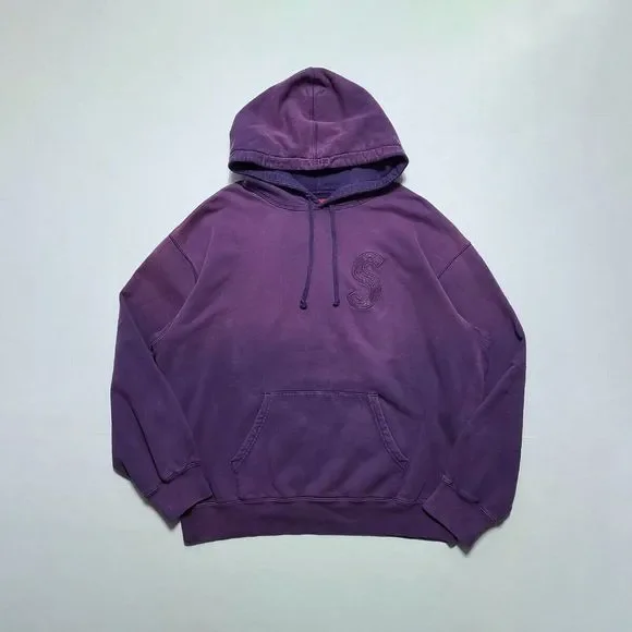 Supreme | Shirts | Supreme Overdyed S Logo Hooded Sweatshirt Sz  